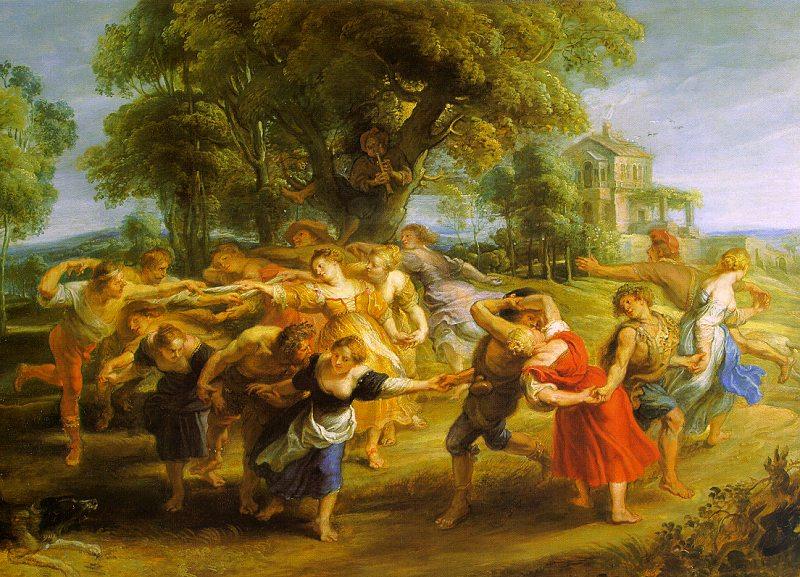 Peter Paul Rubens A Peasant Dance oil painting image